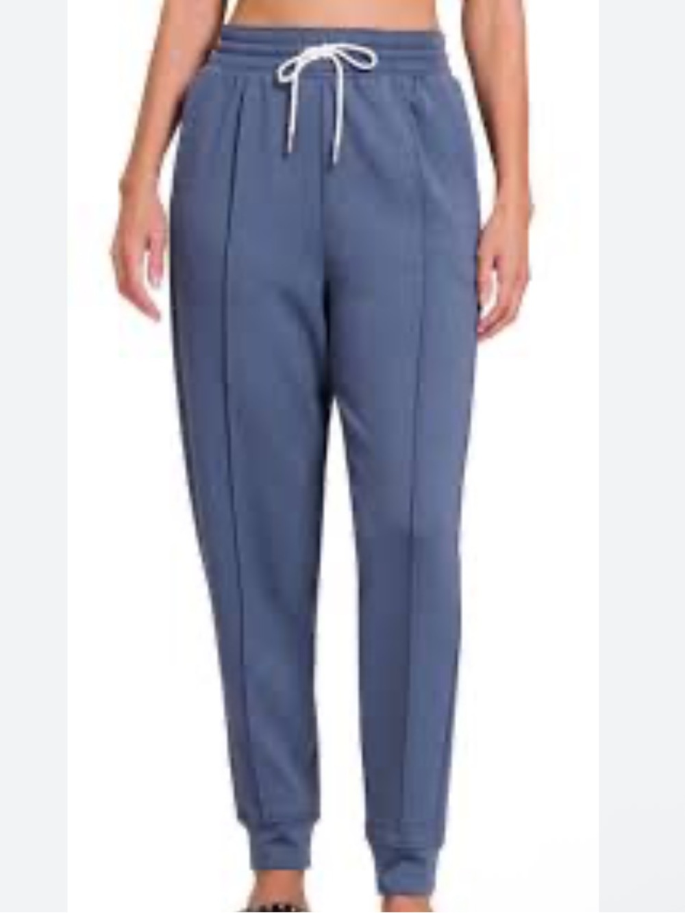 NWOT Zenana Scuba Sweatpants Joggers Size L